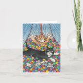 Carte Note d'anniversaire B & T #8 (Devant)