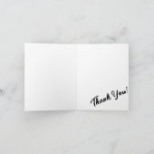 Carte Note de la lune d'anémone de la lavande de saumons (Intérieur)