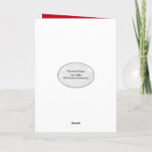 Carte Note de la Saint-Valentin dans une enveloppe rouge (Dos)