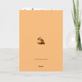 Carte Note de Mme Citrouille-Eater (Dos)