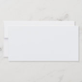 Carte Note de remerciement funéraire | Bereavement de l' (Dos)