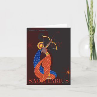 Carte Note de Sagittaire