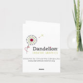Carte Note Martini d'anniversaire Card_Happy (Dos)