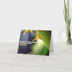 Carte Note Motivative Opportunités