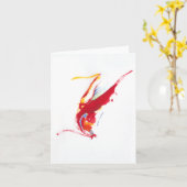 Carte Note : "Spritlike" (Fleur jaune)