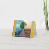 Carte Note Vues Opposées (Devant)