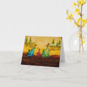 Carte Notecard (Fleur jaune)