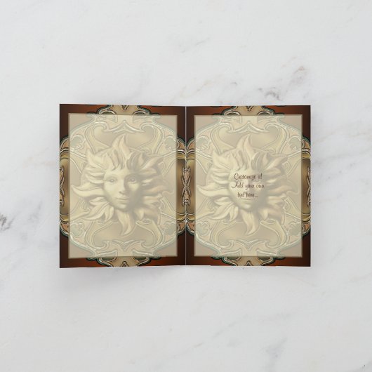 Carte Notecard de Beltane (Intérieur)