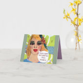 CARTE NOTECARD-I ONT A AU DELÀ (Fleur jaune)