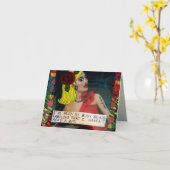 CARTE NOTECARD-I ONT ÉTÉ ÊTRE TELLEMENT OCCUPÉ FABULEUX (Fleur jaune)