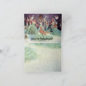 CARTE NOTECARD-I ONT ÉTÉ ÊTRE TELLEMENT OCCUPÉ FABULEUX (Intérieur)