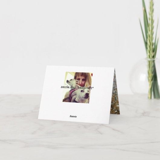 CARTE NOTECARD-I POURRAIT ÊTRE TROP VIEUX POUR APPRENDRE (Dos)