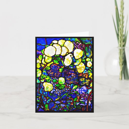 Carte Notecard Stained Glass-Louis Tiffany 12 (Devant)