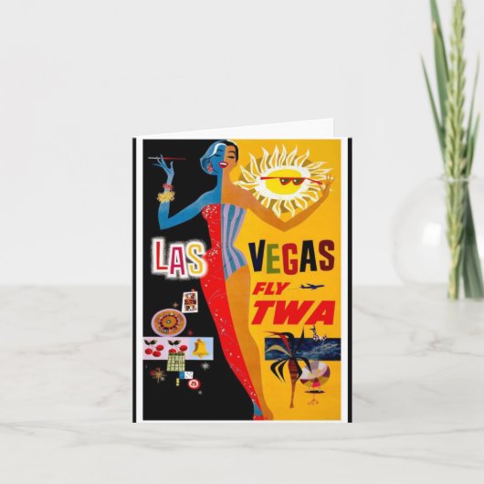 Carte Notecard-Vintage Travel-Las Vegas (Devant)