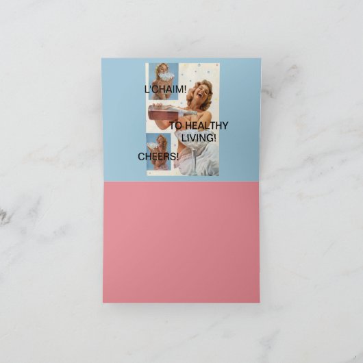 CARTE NOTECARD-VODKA EST FAIT À PARTIR DES POMMES DE (Intérieur)