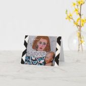 CARTE NOTECARD-YOU NE PEUT PAS COMMANDER TOUT (Fleur jaune)