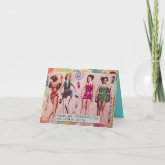 CARTE NOTECARDS-FRIENDS SONT COMME DES THÉRAPEUTES