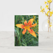 Carte Notes (Fleur jaune)