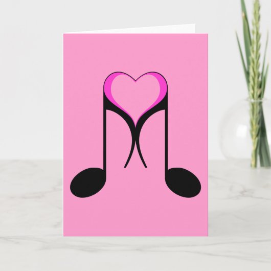 Carte notes d'amour : 8ème note : (Devant)