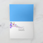 Carte Notes de musique Just A Note (Intérieur)