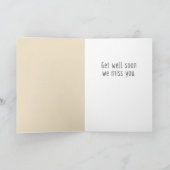 Carte Notes musicales amusantes Obtenez de bons résultat (Intérieur)