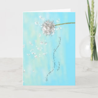 Carte Notre aide toujours présente, sympathie/obtenir bi