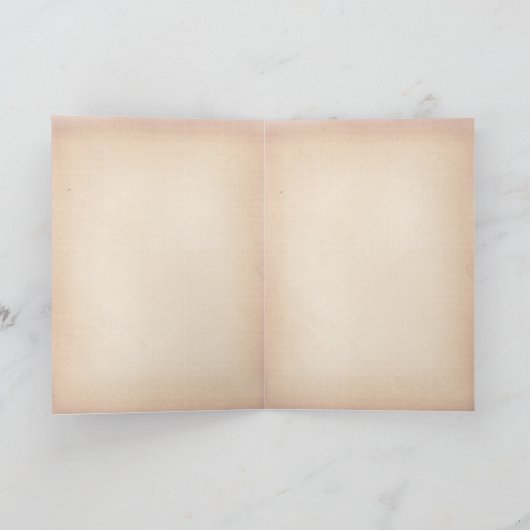 Carte Notre amitié (Intérieur)