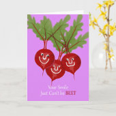 Carte Notre amitié ne peut pas être de la betterave, de (Fleur jaune)