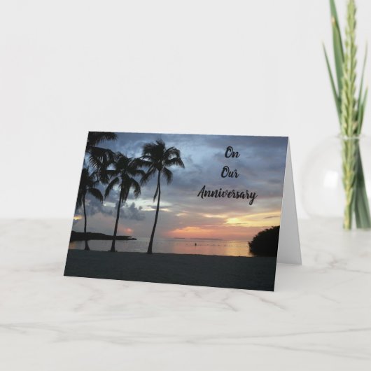 CARTE **NOTRE ANNIVERSAIRE** FÊTONS-NOUS ! (Devant)