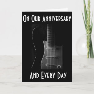 CARTE *NOTRE ANNIVERSAIRE* MUSIQUE À MA VIE ET DANSE DU