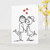 CARTE **NOTRE ANNIVERSAIRE** NE PEUT ATTENDRE POUR NOUS (Fleur jaune)