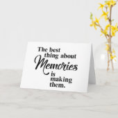 CARTE "NOTRE ANNIVERSAIRE" RÉUNIR LES SOUVENIRS <3 (Fleur jaune)