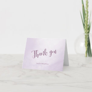 Carte Notre aventure commence calligraphie plum merci