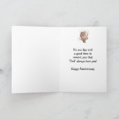 Carte Notre Chouette Anniversaire vous aime toujours (Intérieur)