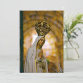 Carte Notre-Dame de Fatima (Debout devant)