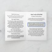 Carte Notre-Dame de Fatima (Intérieur)