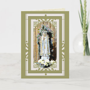 Carte Notre-Dame de Fatima 100e anniversaire