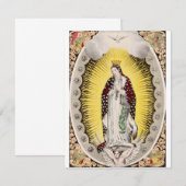 Carte Notre-Dame de Guadalupe (Devant / Derrière)