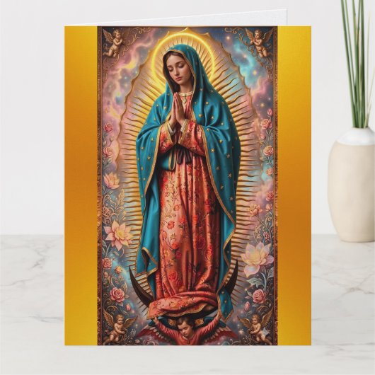 Carte Notre-Dame de Guadalupe (Devant)