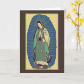 Carte Notre-Dame de Guadalupe (Fleur jaune)