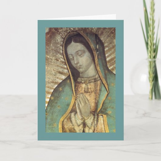 CARTE NOTRE DAME DE GUADALUPE (Devant)