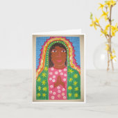 Carte Notre-Dame de Guadalupe (Fleur jaune)