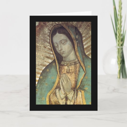 CARTE NOTRE DAME DE GUADALUPE (Devant)
