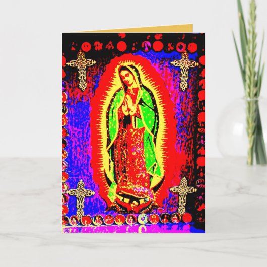 Carte Notre-Dame de Guadalupe (Devant)