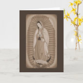 Carte Notre-Dame de Guadalupe (Fleur jaune)