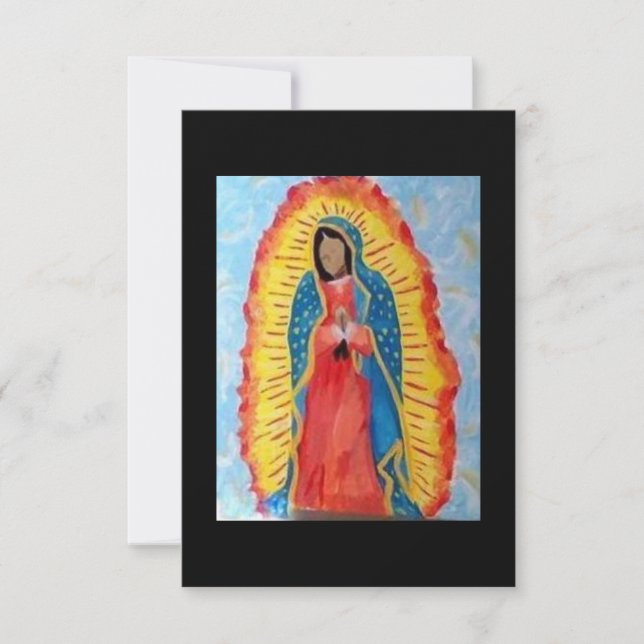Carte Notre-Dame de Guadalupe (Devant)