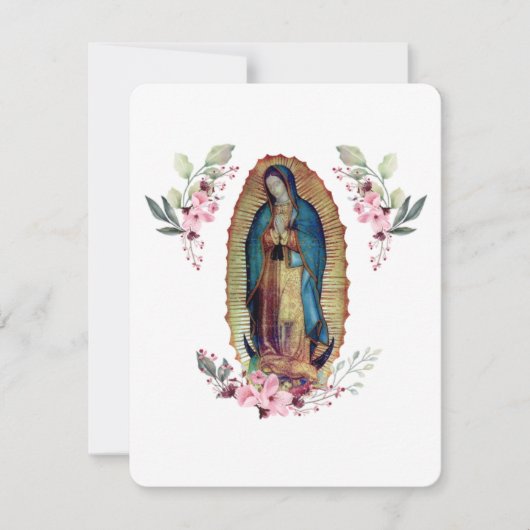 Carte Notre-Dame de Guadalupe, Nuestra Señora de Guadalu (Devant)