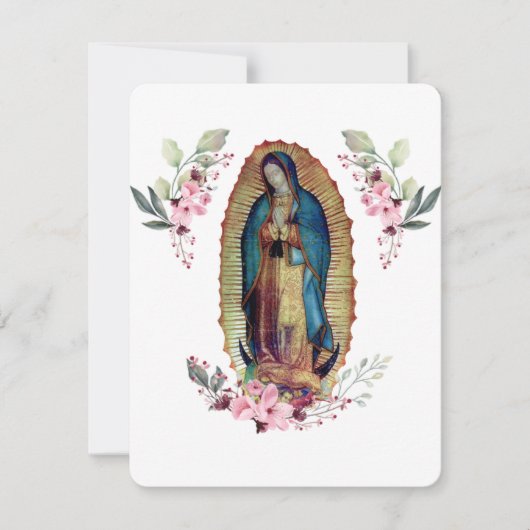 Carte Notre-Dame de Guadalupe, Nuestra Señora de Guadalu (Devant)