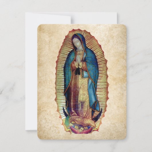 Carte Notre-Dame de Guadalupe, Nuestra Señora de Guadalu (Devant)