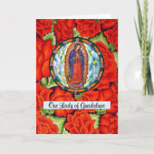 Carte Notre-Dame de Guadalupe Prière pour la guérison (Devant)